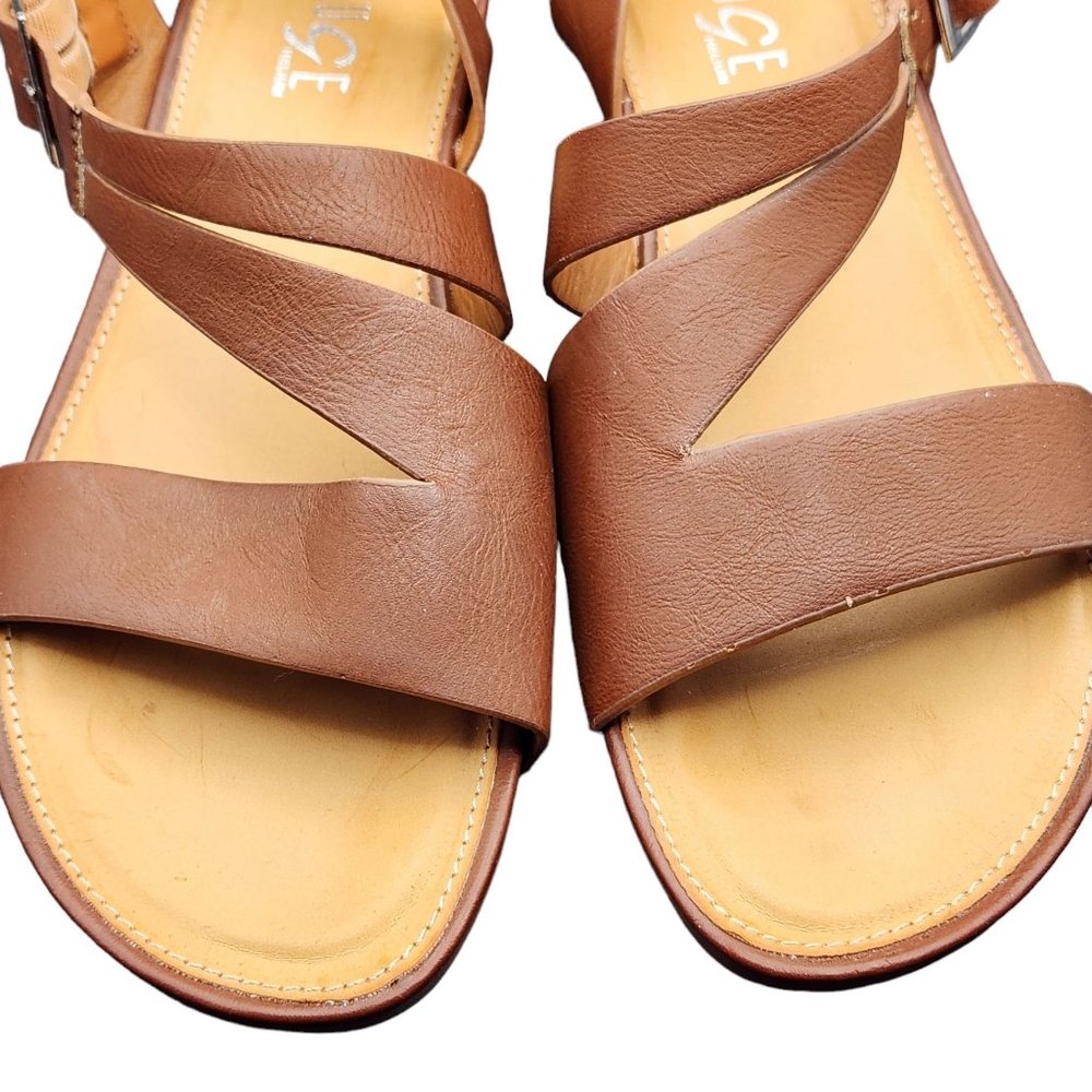 Rouge Helium Size 8 Jana 07 Brown Sandals Manmade Material - Picture 5 of 6
